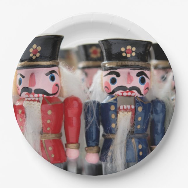 Assiettes En Carton Groupe Nutcrackers (Devant)