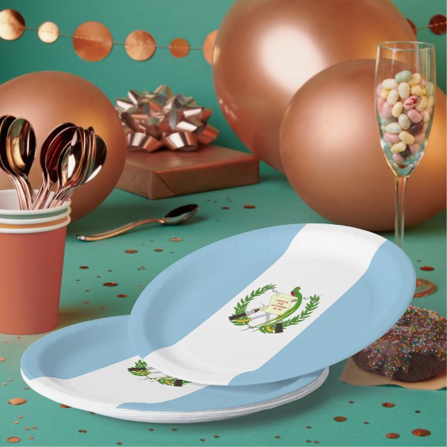 Assiettes En Carton Guatemala (Multi)