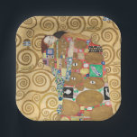 Assiettes En Carton Gustav Klimt - Réalisation, Stoclet Frieze<br><div class="desc">L'Arbre de Vie,  La Frieze Stoclet,  Amateurs de réalisation - Gustav Klimt,  Carton,  1909</div>