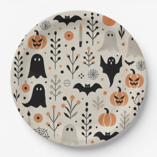 Assiettes En Carton Halloween