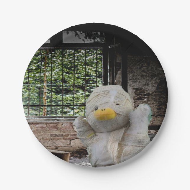 Assiettes En Carton Halloween (Devant)