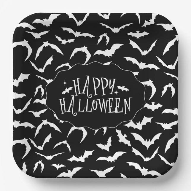 Assiettes En Carton Halloween  (Recto)