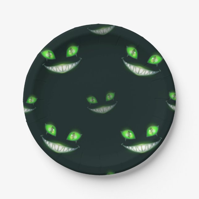 Assiettes En Carton Halloween (Devant)