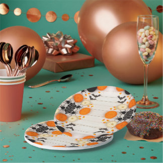 Assiettes En Carton Halloween