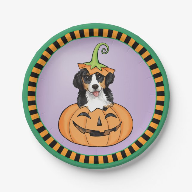 Assiettes En Carton Halloween Berner (Devant)