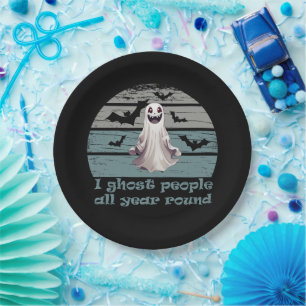 Assiettes En Carton halloween drôle dire