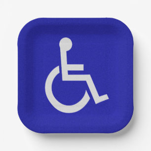 Assiettes En Carton Handicapés handicapés