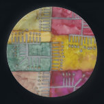 Assiettes En Carton Hanoukka A Beaucoup De Menorahs<br><div class="desc">Hanoukka, Beaucoup De Menorahs, Plaques De Papier Juste amusant! Utilisez votre style de police préféré, la couleur et la taille pour ajouter du texte sur les plaques! Merci de vous être arrêté et de faire du shopping. Très apprécié ! Joyeux Chanoukah/Hanoukka ! Taille et style : Plaque de papier rond...</div>