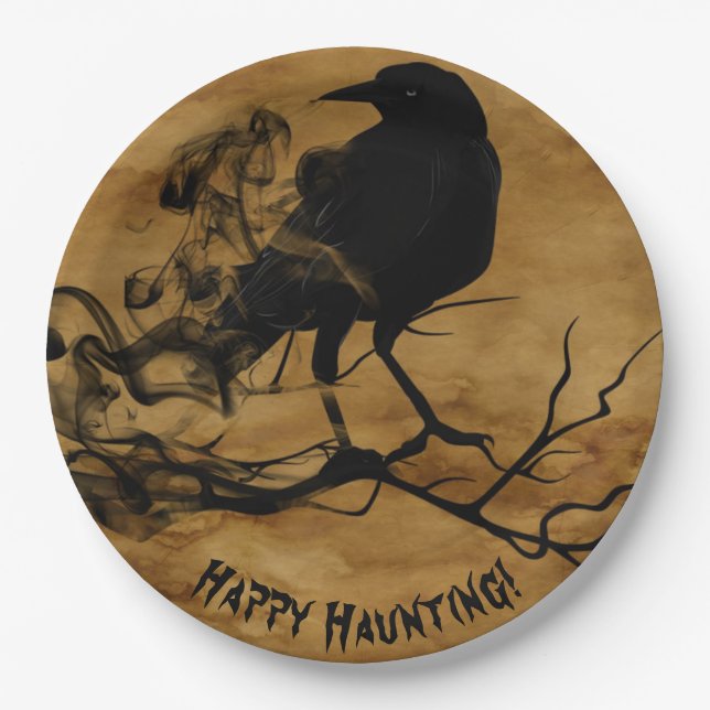 Assiettes En Carton Happy Haunween heureux