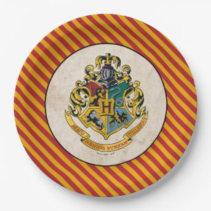 Assiettes En Carton Harry Potter   Anniversaire de Hogwarts