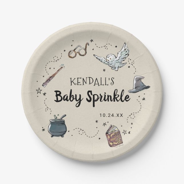 Assiettes En Carton Harry Potter Baby Sprinkle (Devant)