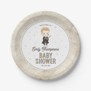 Assiettes En Carton Harry Potter Chibi Draco Malfoy Magicien Baby Show