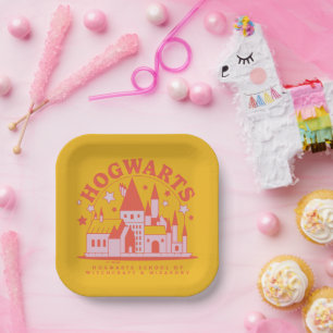 Assiettes En Carton HARRY POTTER™   Cute HOGWARTS™ School