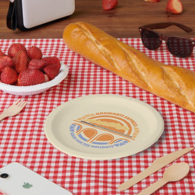 Assiettes En Carton HARRY POTTER™ | Express Summer Magic HOGWARTS™ (Pique-nique)