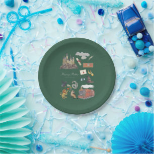 Assiettes En Carton HARRY POTTER™ Moments magiques