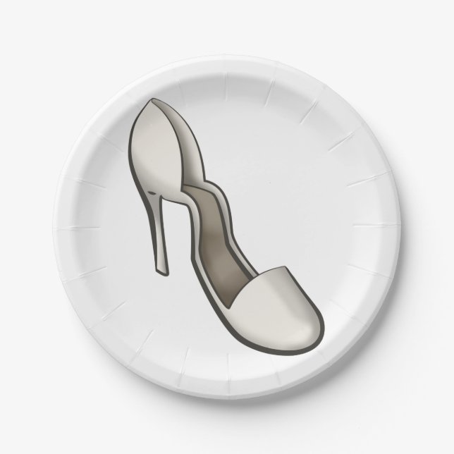 Assiettes En Carton Haut talons (Devant)