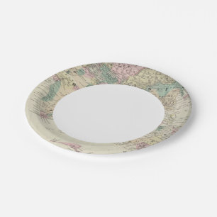 Assiettes En Carton Hémisphère oriental 14