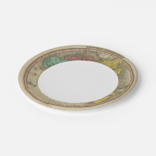 Assiettes En Carton Hémisphère oriental 15