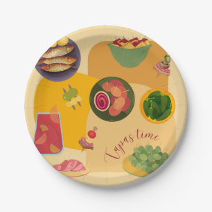 Assiettes En Carton Heure des tapas