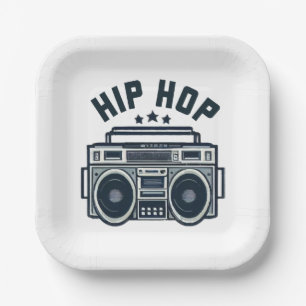 Assiettes En Carton Hip hop
