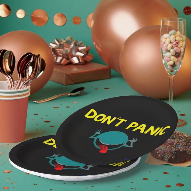 Assiettes En Carton Hitch Hiker's (Multi)