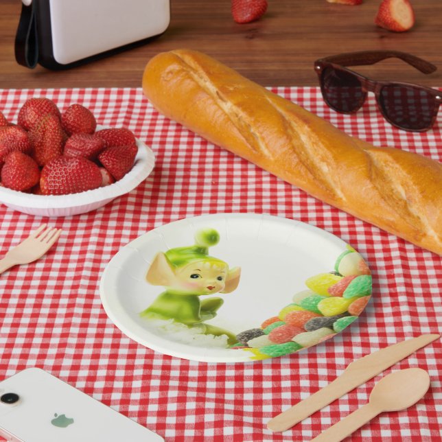 Assiettes En Carton Holly l'Elfe Pixie (Pique-nique)