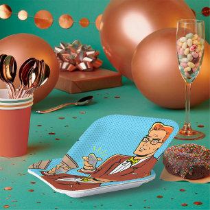 Assiettes En Carton Homme Comique Avec Cellulaire