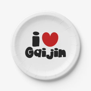 Assiettes En Carton i heart Gaijin