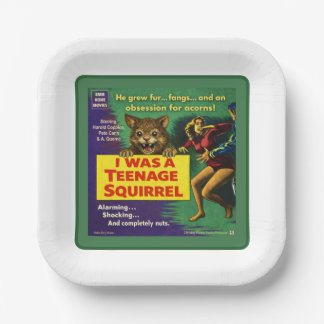 Assiettes En Carton I was a teenage squirrel