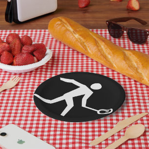 Assiettes En Carton Icône du lecteur de squash