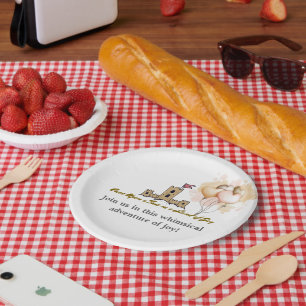 Assiettes En Carton Il était une fois dans un pays de joie