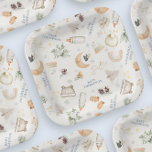 Assiettes En Carton Il fait froid à l'extérieur du Baby shower d'hiver<br><div class="desc">Une adorable plaque en papier baby shower pour la saison hivernale dans des couleurs muettes avec une touche de bleu. Doté d'accessoires pour bébé, de jouets et d'illustrations d'éléments hivernaux. Conception pour correspondre à mon "bébé il fait froid thème extérieur" Si vous avez besoin de pièces qui ne sont pas...</div>