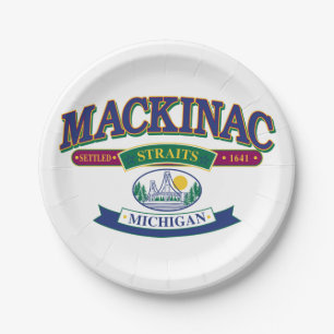 Assiettes En Carton Île Mackinac Michigan