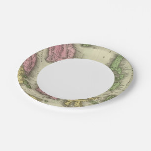 Assiettes En Carton Îles de l'Inde orientale