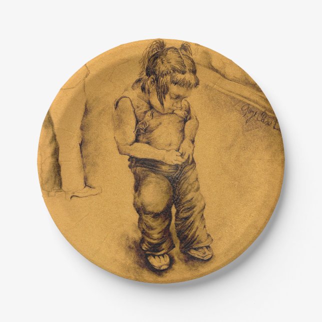 Assiettes En Carton I'm Lost in Le Tianguie, Mexique (Devant)