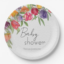 Imaginaire Tulip Baby shower d'inspiration florale