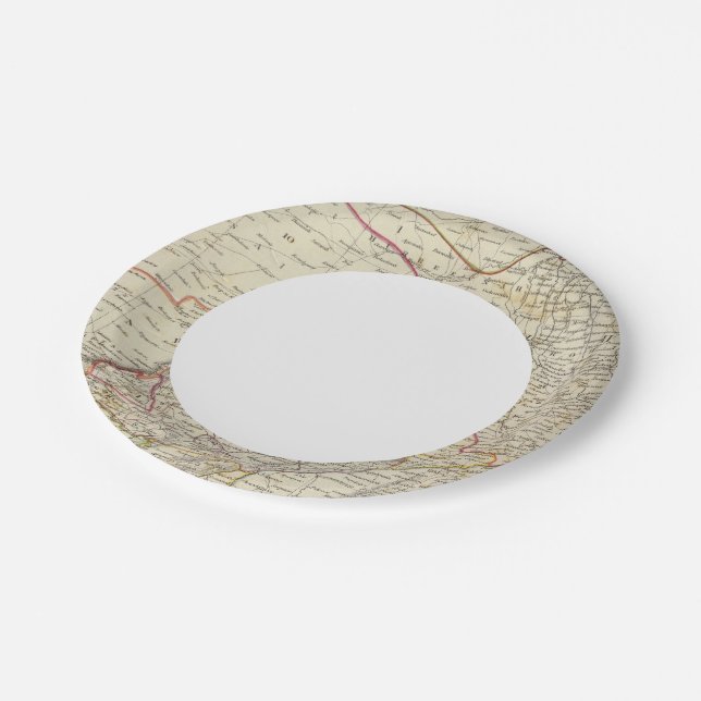 Assiettes En Carton Inde IX (Angle)
