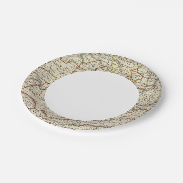 Assiettes En Carton Inde VI (Angle)
