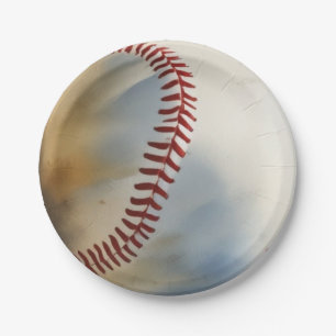 Assiettes En Carton Inspiration baseball