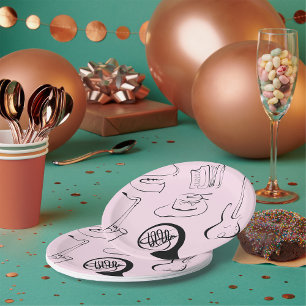 Assiettes En Carton Instruments de musique