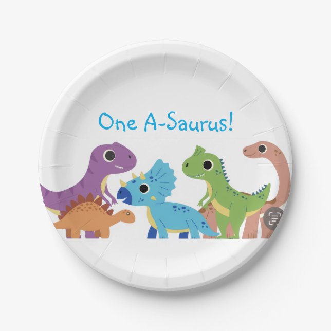 Assiettes En Carton Invitation (Devant)