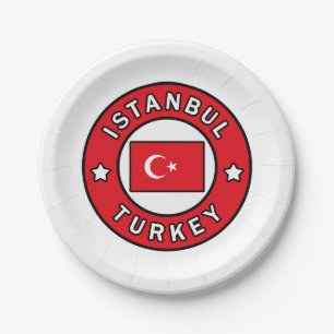 Assiettes En Carton Istanbul Turquie