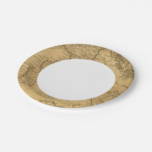 Assiettes En Carton Italie antique