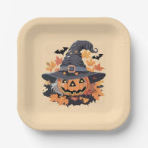 Jack-o-lanterne en sorcière Casquette Halloween