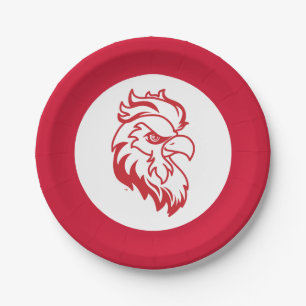 Assiettes En Carton Jacksonville State University Gamecocks Red Eagle