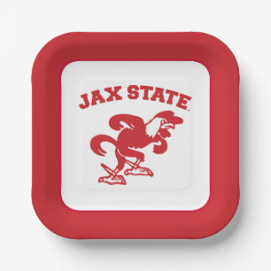 Assiettes En Carton Jacksonville State University JAX State Gamecocks
