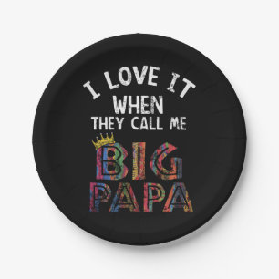 Assiettes En Carton J'Aime Ça Quand Tu M'Appelles Gig Papa Shirt Hip h