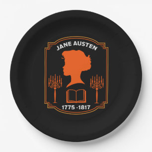 Assiettes En Carton Jane Austen