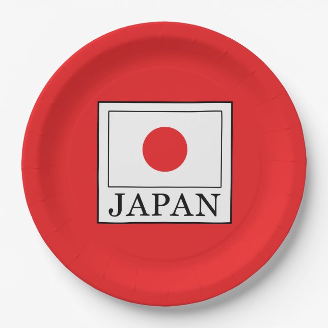 Assiettes En Carton Japon (Devant)