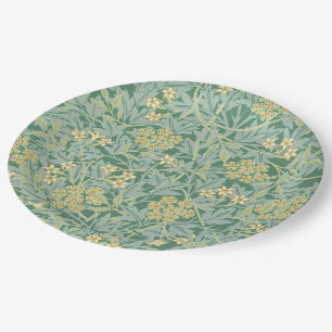Assiettes En Carton Jasmine par William Morris